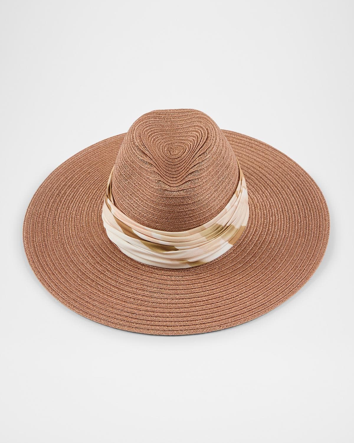 Eugenia Kim Emmanuelle Vented Hemp Packable Fedora Hat