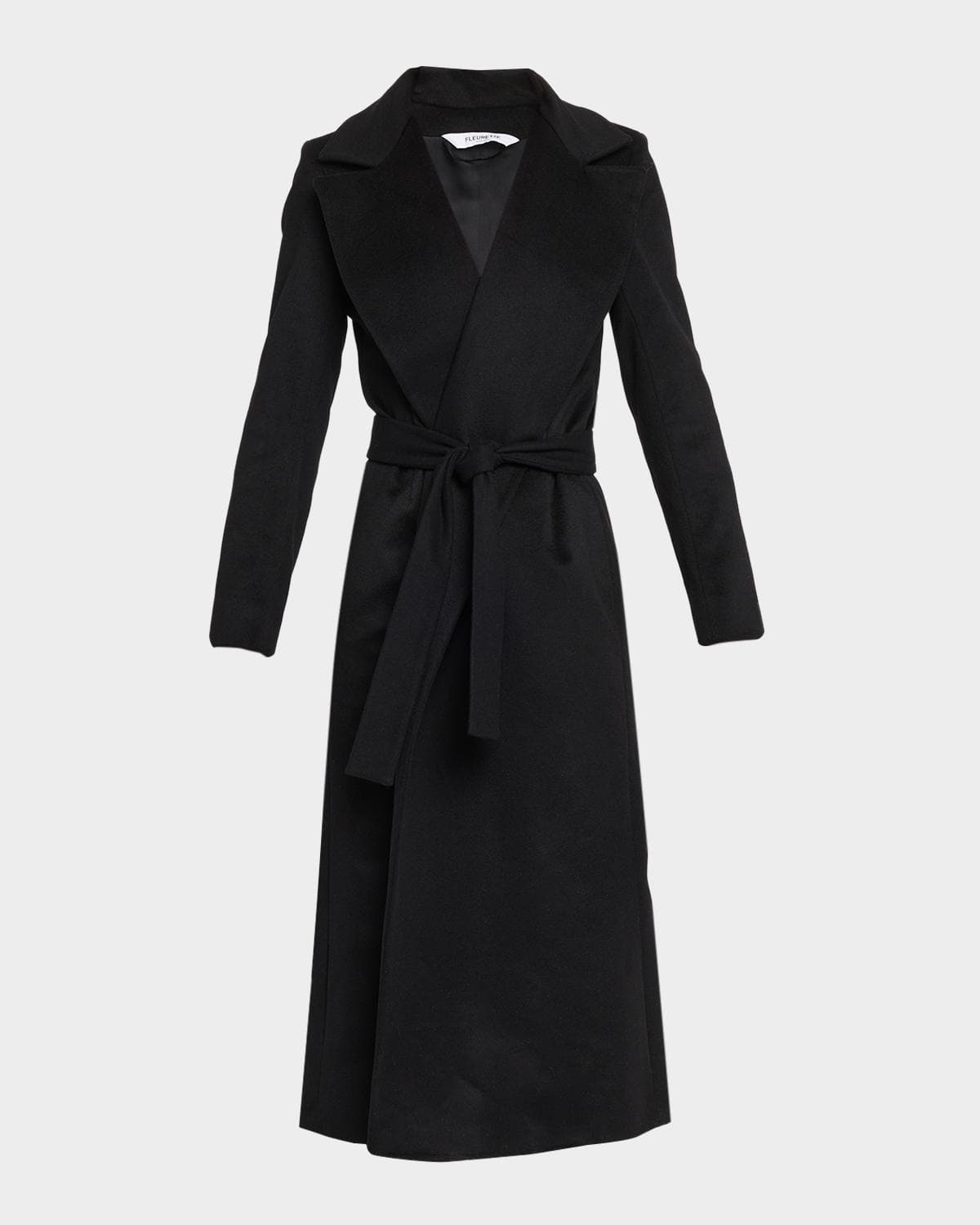 Fleurette Elle Cashmere Wrap Coat
