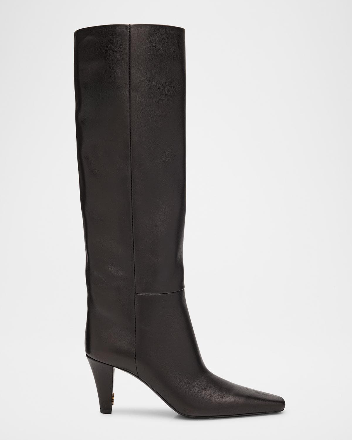 Saint Laurent Jill Smooth Leather Knee-High Boots
