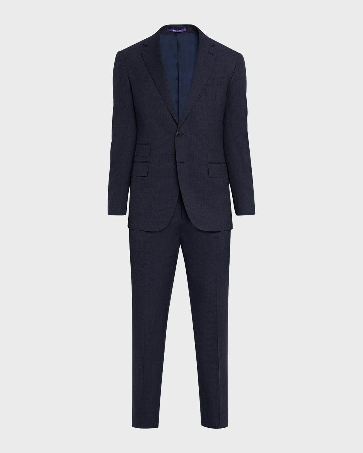 Ralph Lauren Purple Label Men's Kent Hand-Tailored Pin Dot Suit