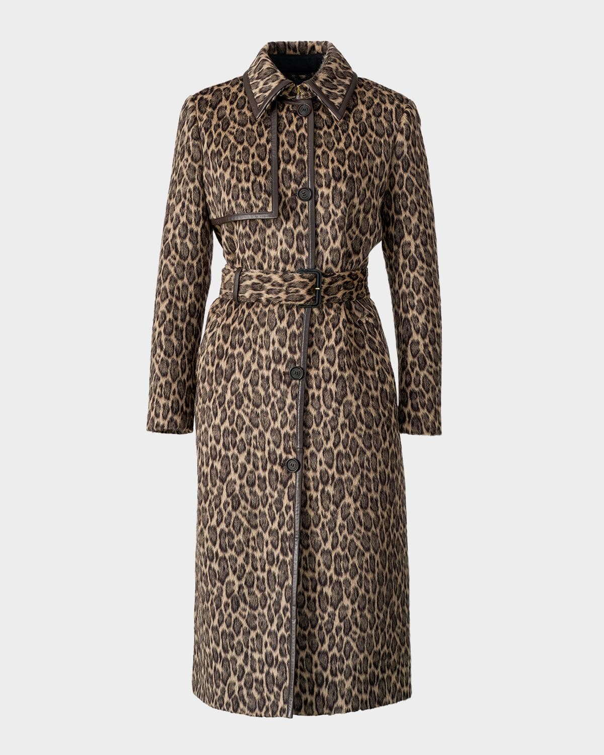 Mackage Zeva-A Single-Breasted Wool Trench Coat · SMALL