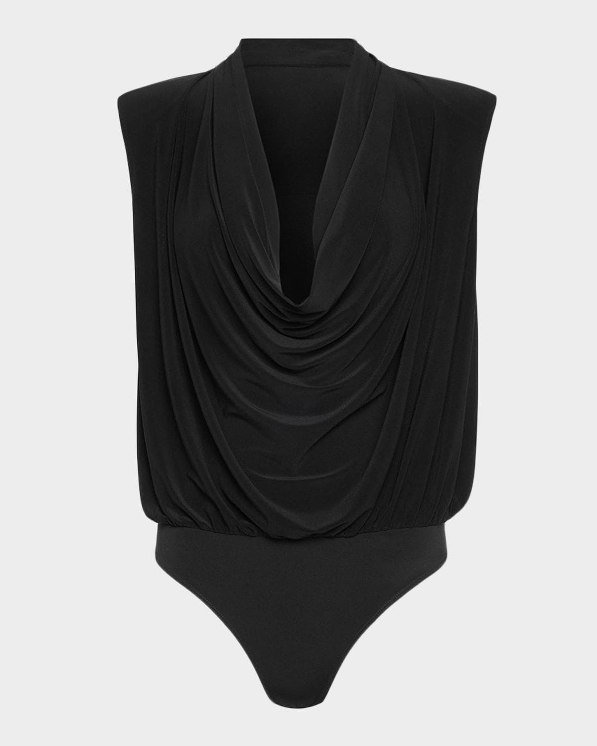 Ramy Brook Eden Sleeveless Cowl-Neck Bodysuit