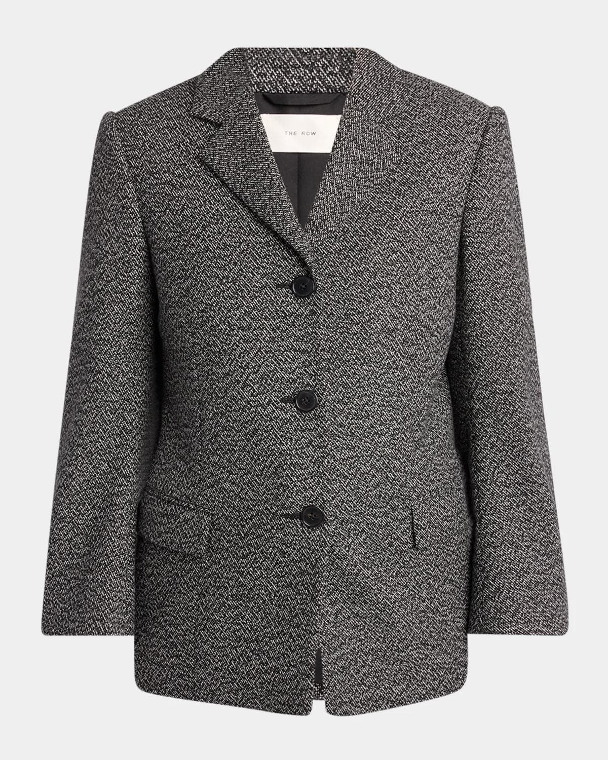 The Row Eudora Single-Breasted Jacket