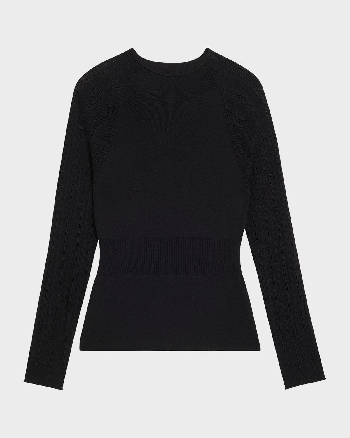 3.1 Phillip Lim Long-Sleeve Mock-Neck Top
