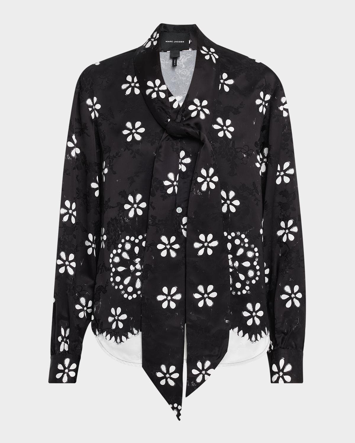 Marc Jacobs Trompe-L 'oeil Long-Sleeve Bow Blouse