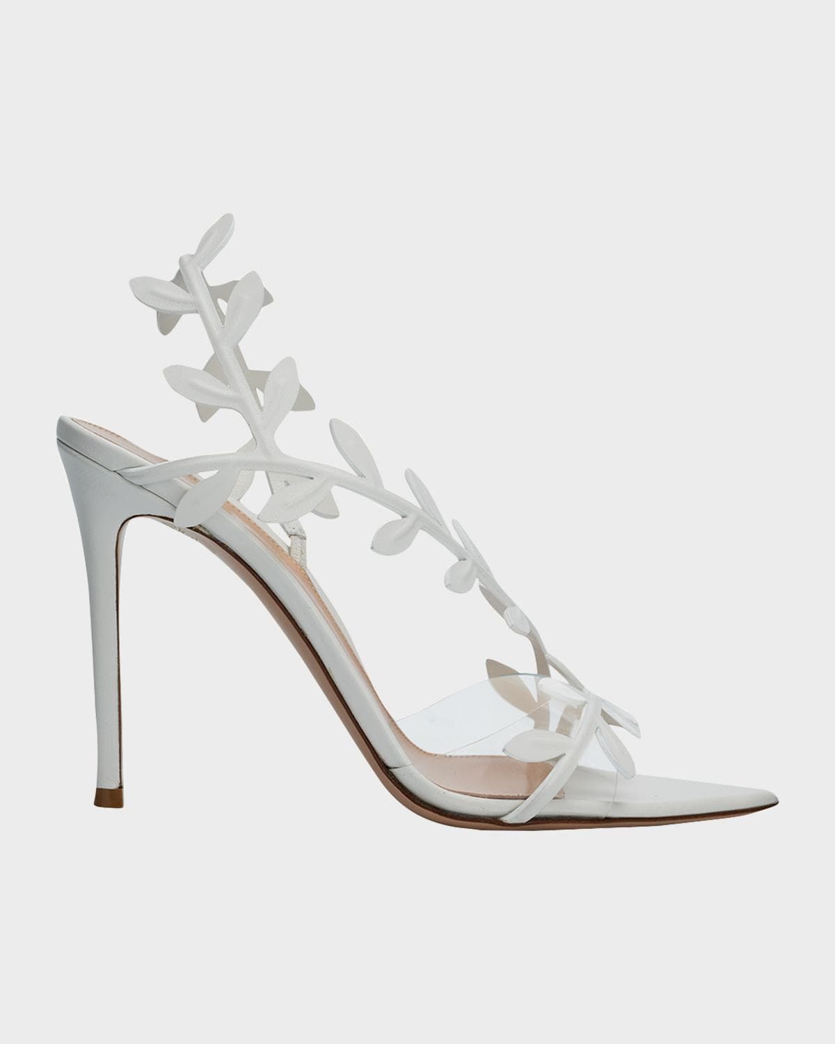 Gianvito Rossi 105mm Flavia Leather Wrap Sandals