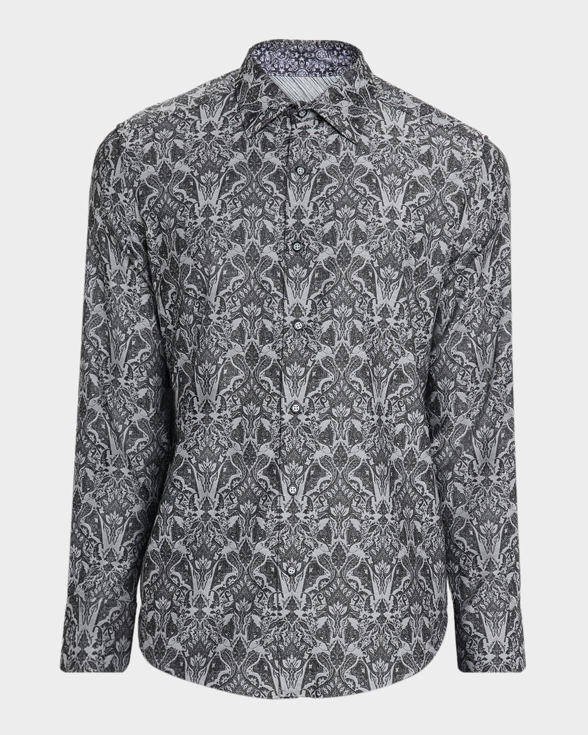 Robert Graham Men's Highland Damask Button-Down Shirt