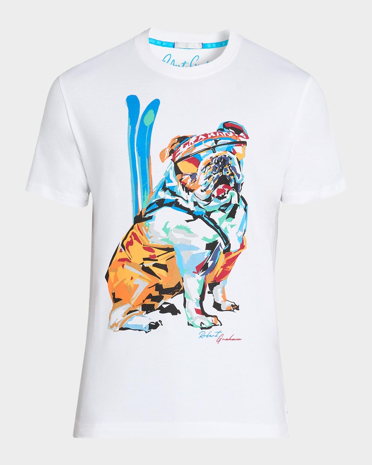 Robert Graham Men's Ski Graham Cotton T-Shirt