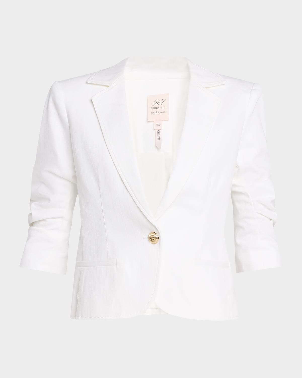 Cinq à Sept Khloe Denim Le Petit Blazer