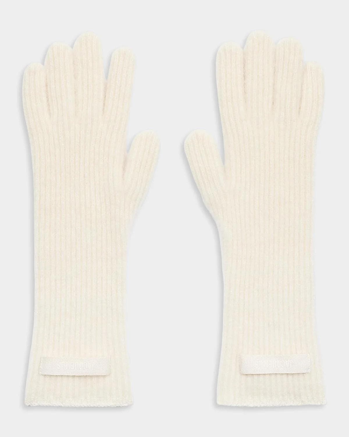 Jacquemus Logo Wool-Blend Gloves