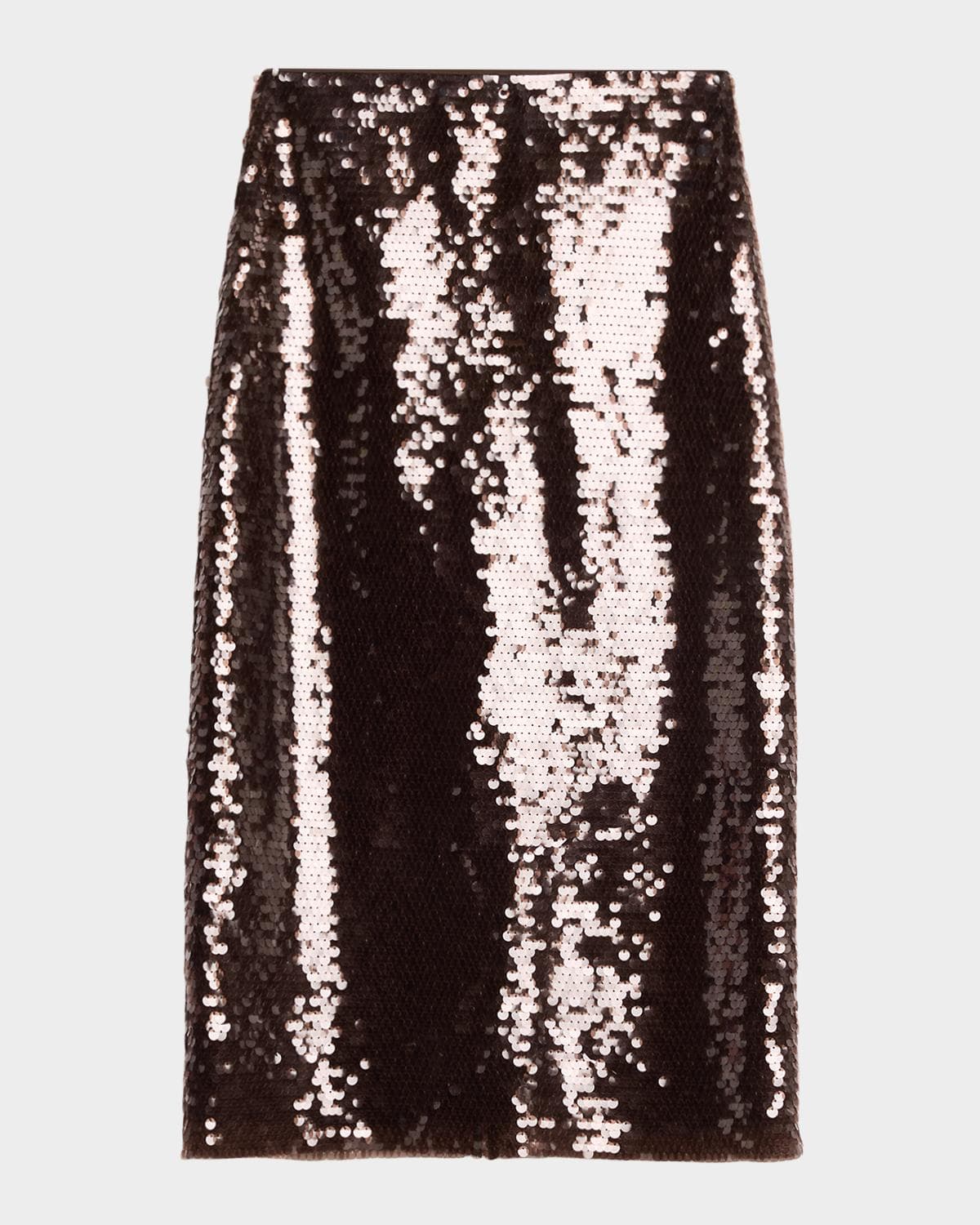 Tanya Taylor Kiah Sequined Midi Skirt