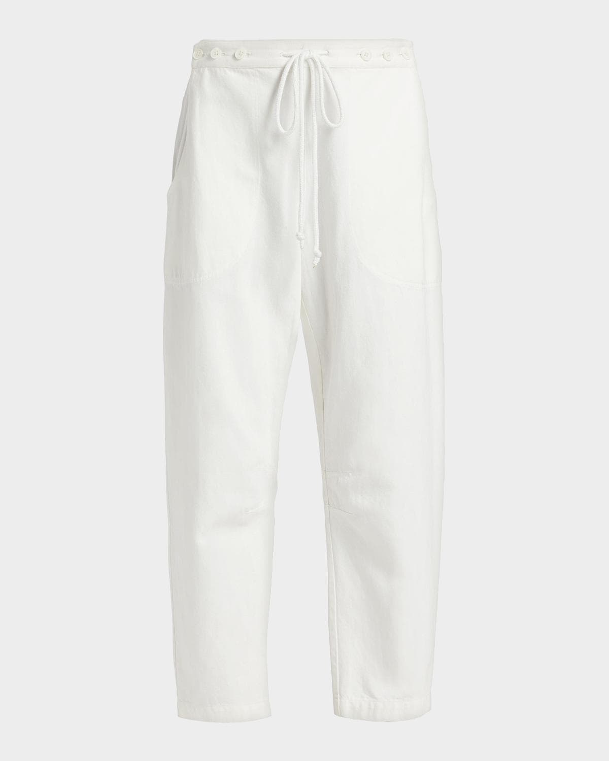 TWP Jetties Beach Drawstring Denim Pants · 12