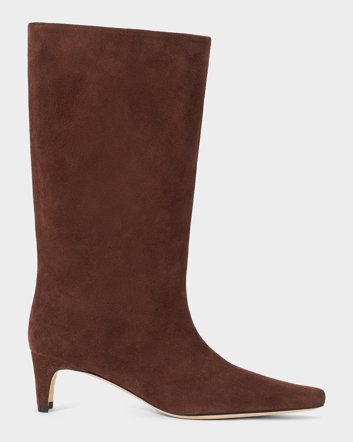 STAUD Wally 55MM Suede Boots