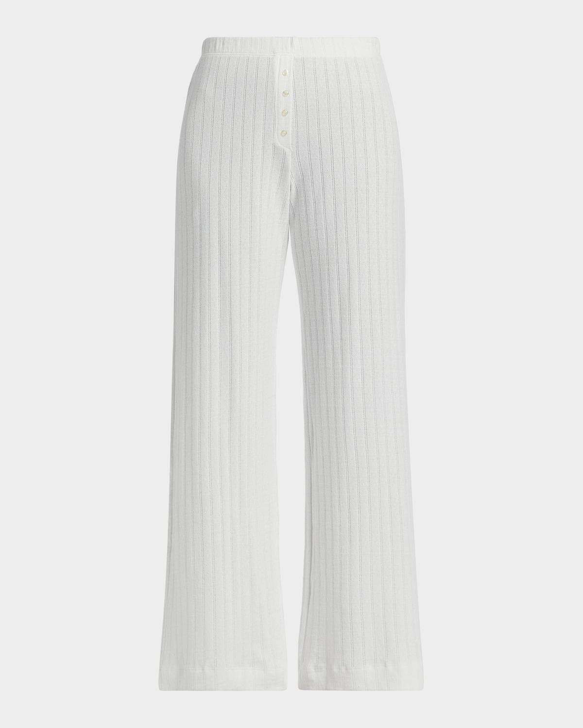 LESET CLONE Boxer Rib-Knit Pants