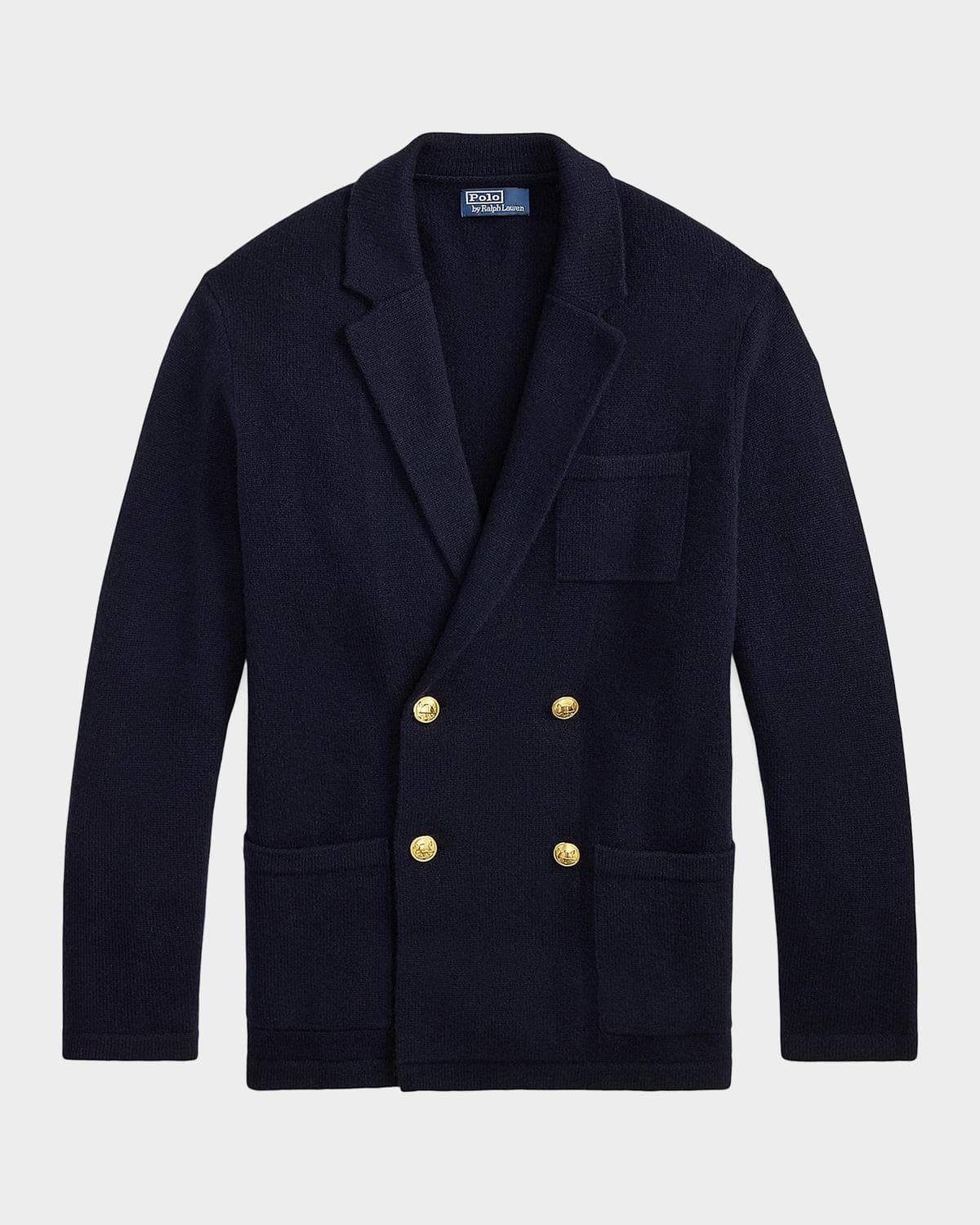 Polo Ralph Lauren Men's Aviator Cashmere Double-Breasted Blazer