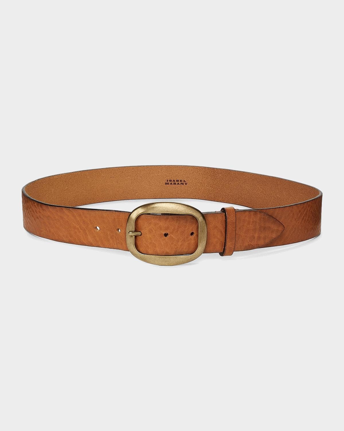 Isabel Marant Dara Large Buckle Leather Belt