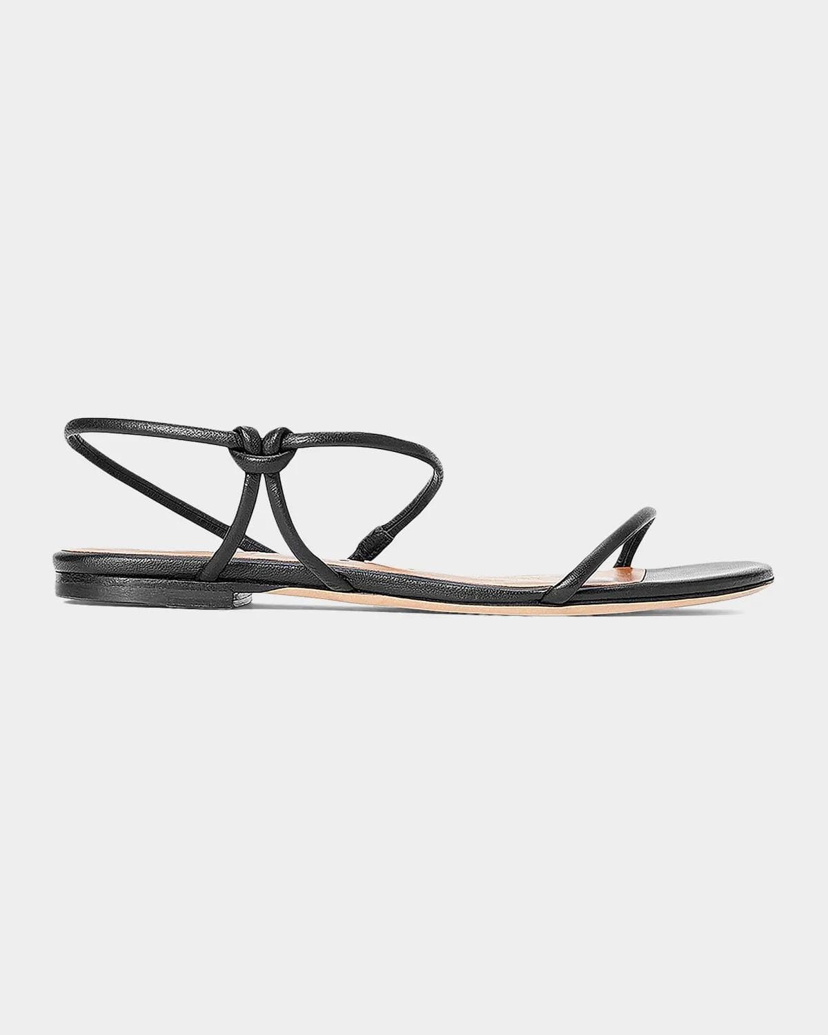 STAUD Laurel Leather Sandals