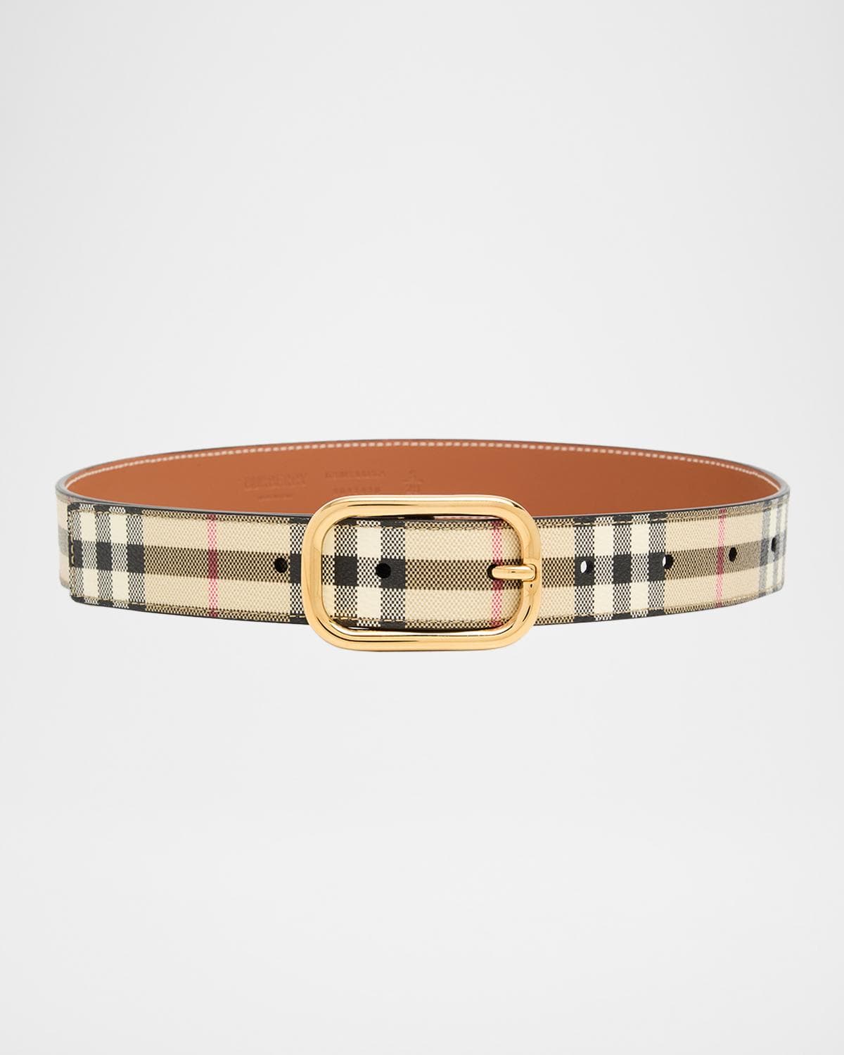 Burberry Archive Check Belt