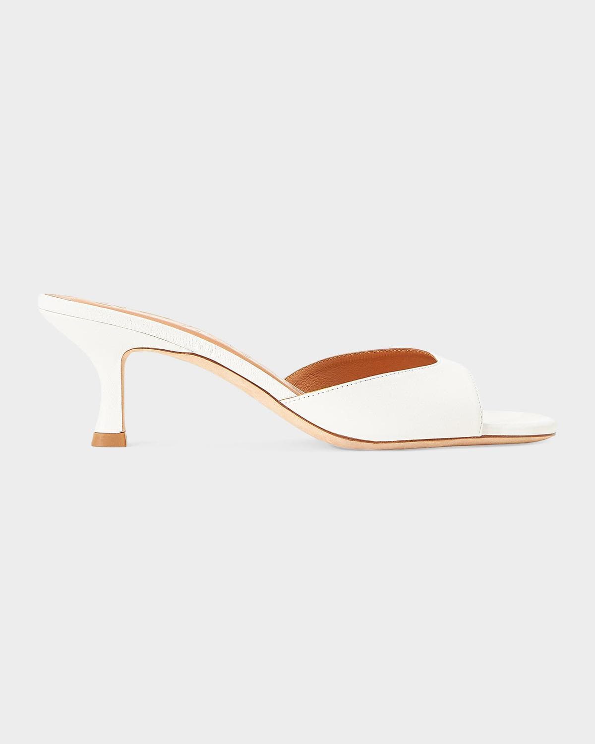 STAUD Brigitte 55MM Leather Mules