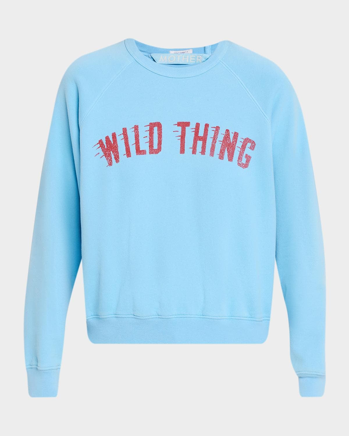 MOTHER The Concert Cotton Crewneck Sweatshirt