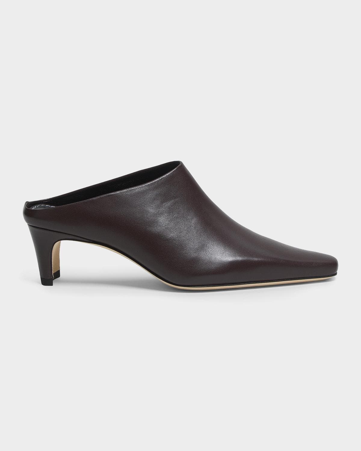 STAUD Wally 55MM Leather Mules