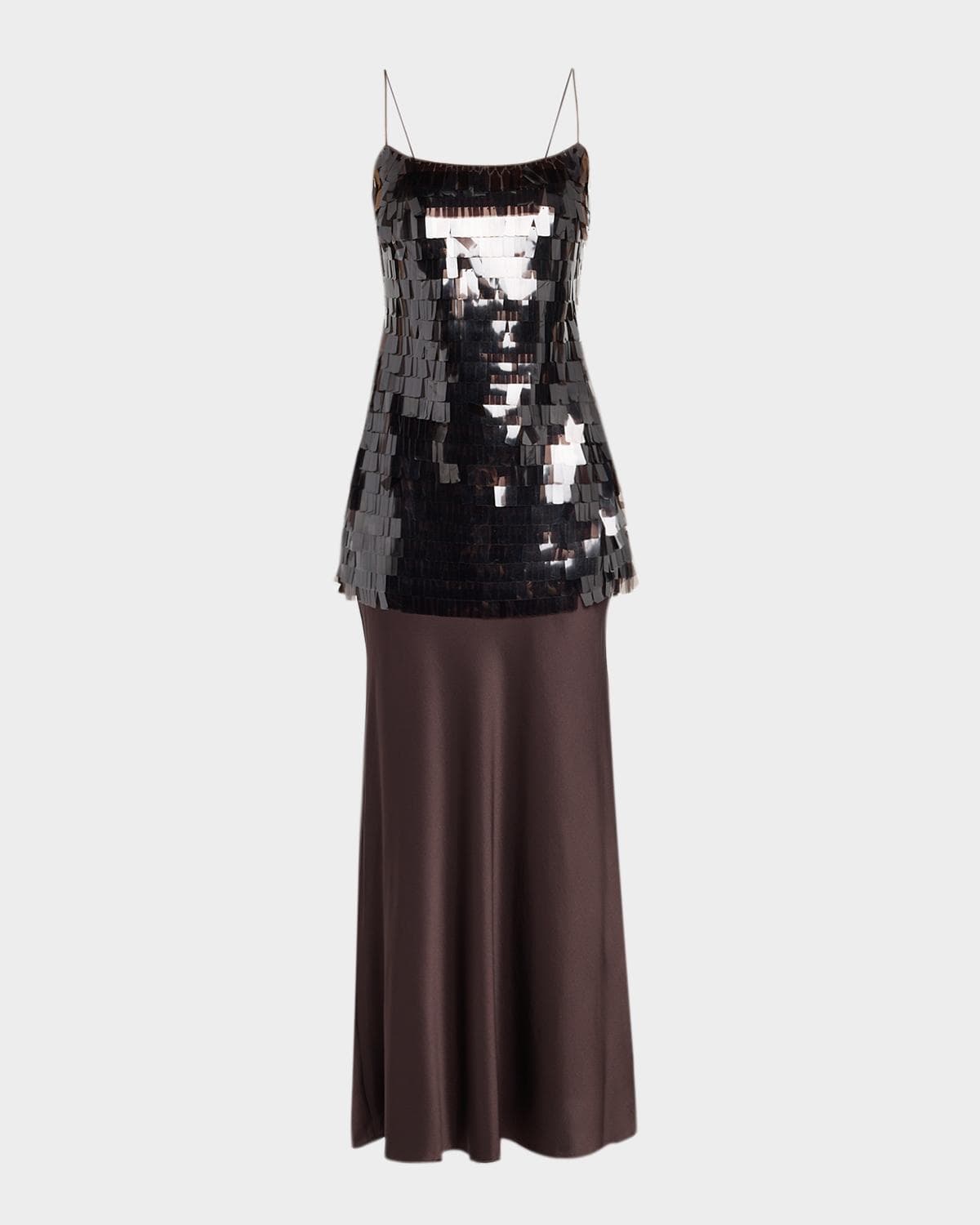 STAUD Mesa Sequined Maxi Dress · 12