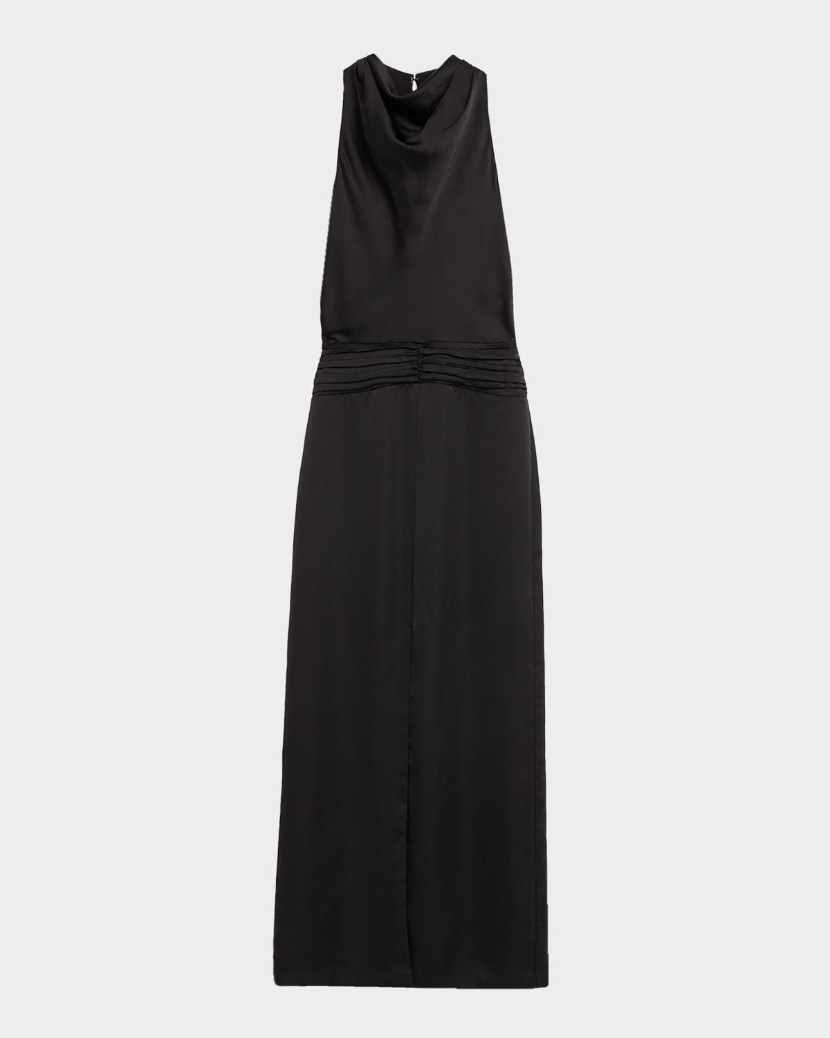 Ramy Brook Charmayne Sleeveless Slit Cowl Gown
