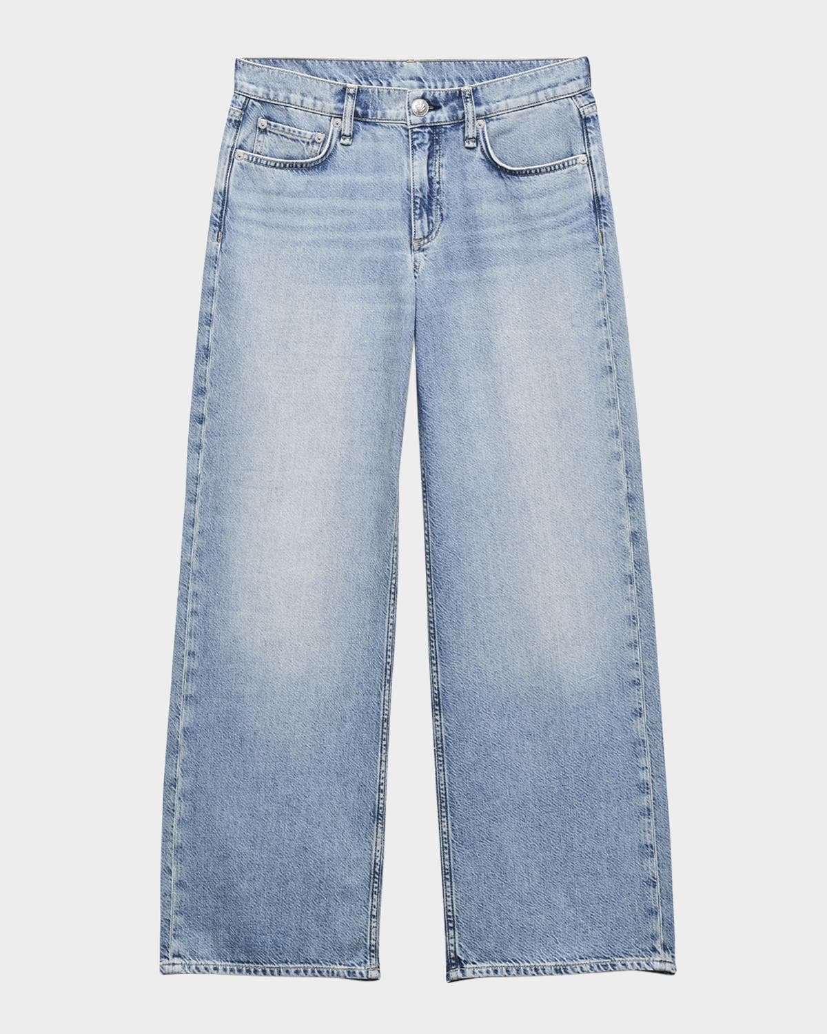 rag & bone Featherweight Cam Relaxed Straight Ankle Jeans