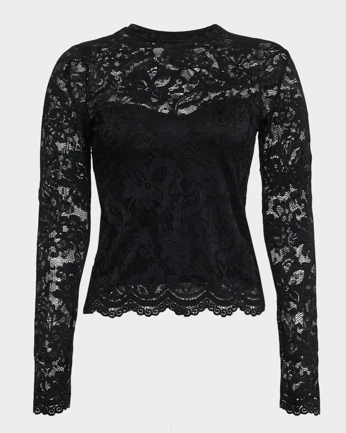 Generation Love Clayton Lace Long-Sleeve Top
