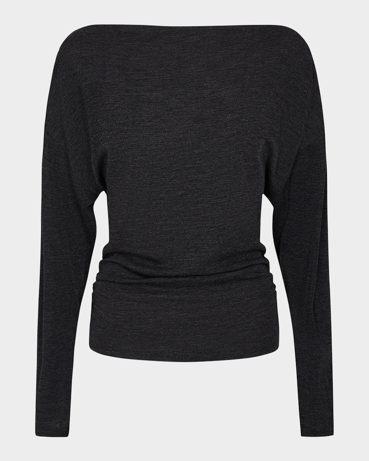 Vince Draped High-Neck Top