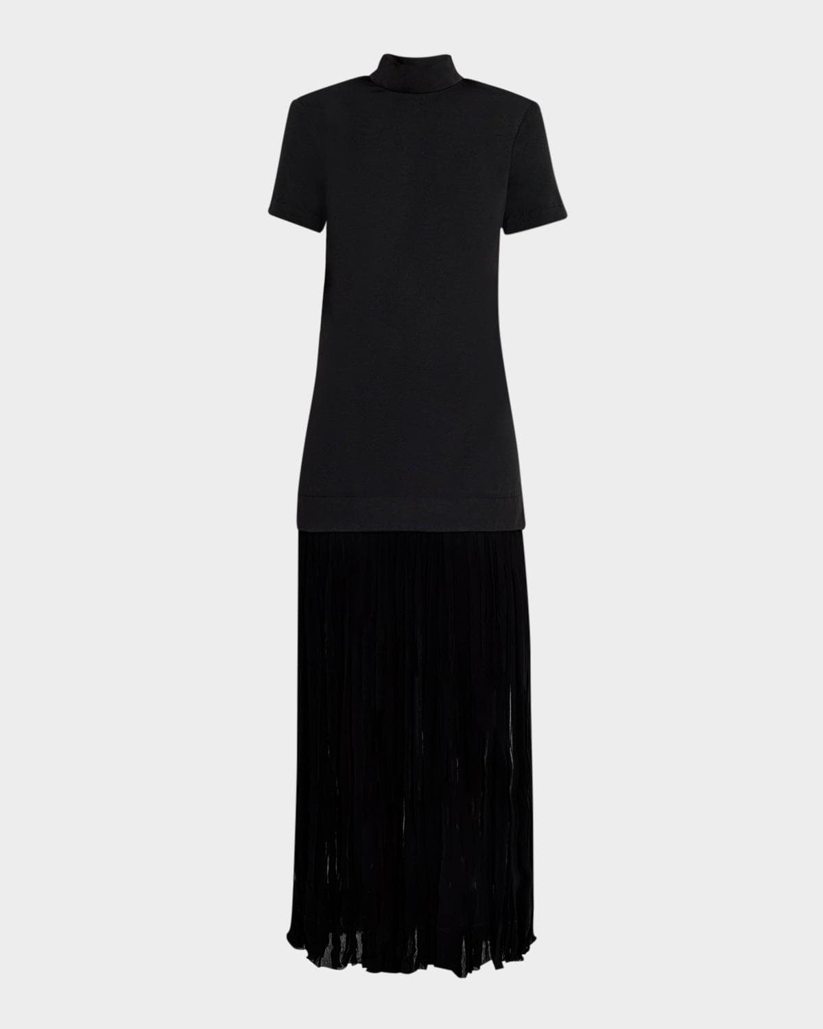STAUD Pia Tie-Neck Maxi Dress
