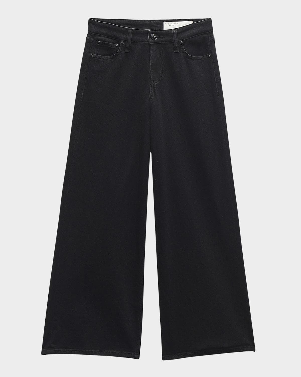 rag & bone Aiden Low-Rise Wide Jeans