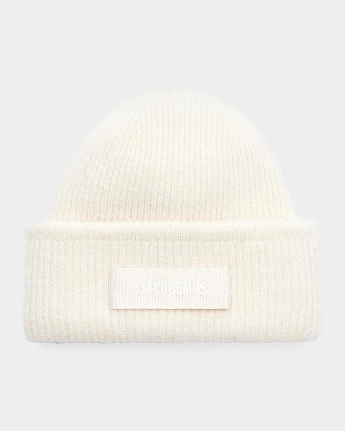 Jacquemus The Grosgrain Logo Beanie