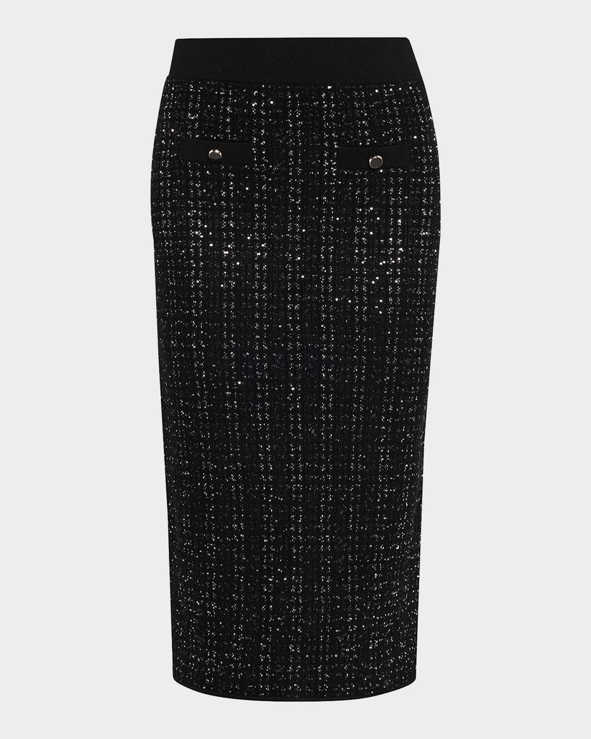 Veronica Beard Corbin Knit Midi Skirt