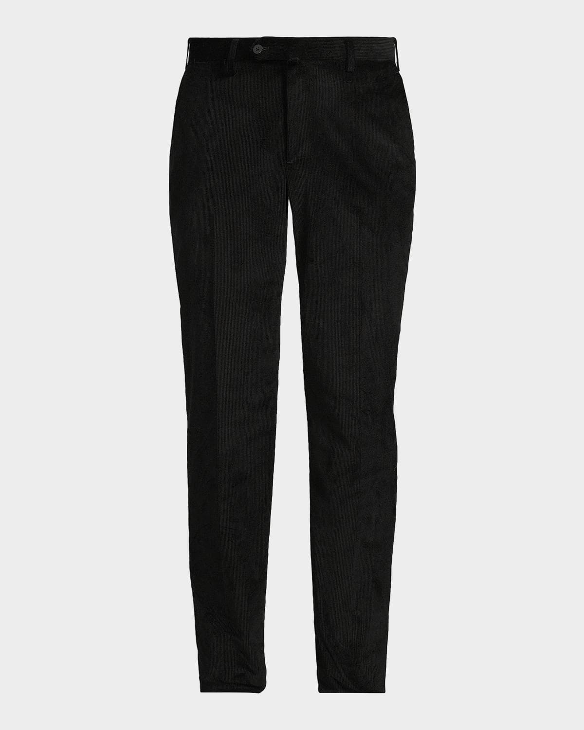 Isaia Men's Dynamic Comfort Cotton-Blend Corduroy Pants