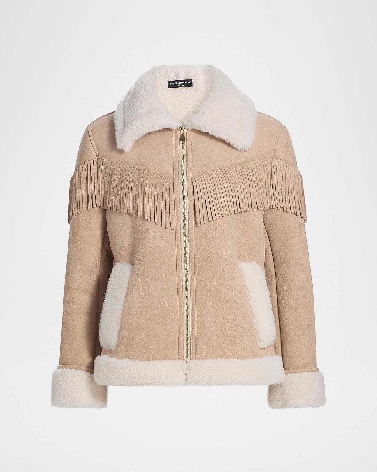 Generation Love Inez Vegan Suede Jacket