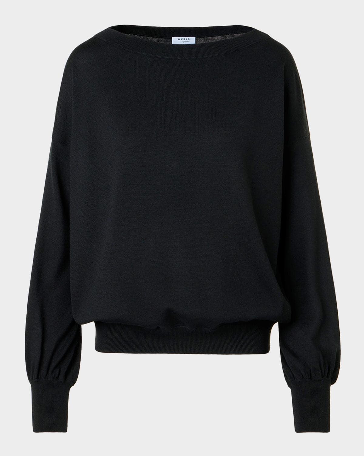 Akris punto Bateau-Neck Knit Sweater