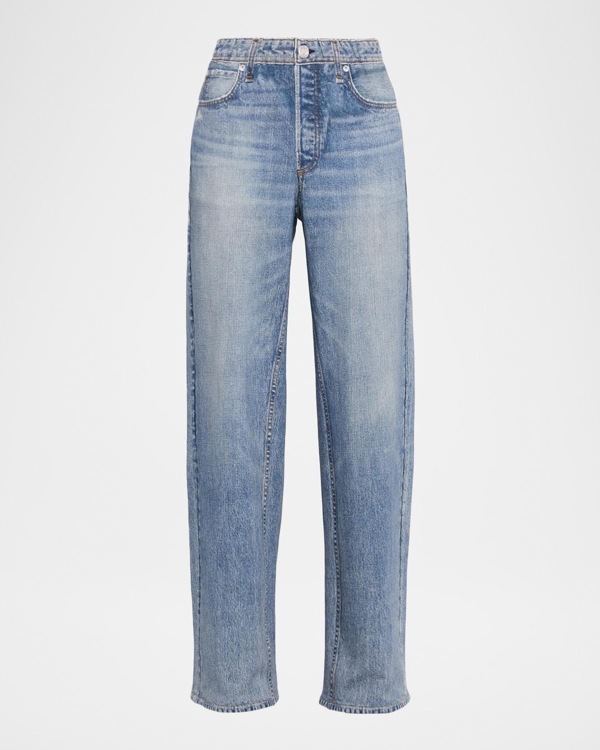 rag & bone rb Miramar Terry Wide-Leg Jeans