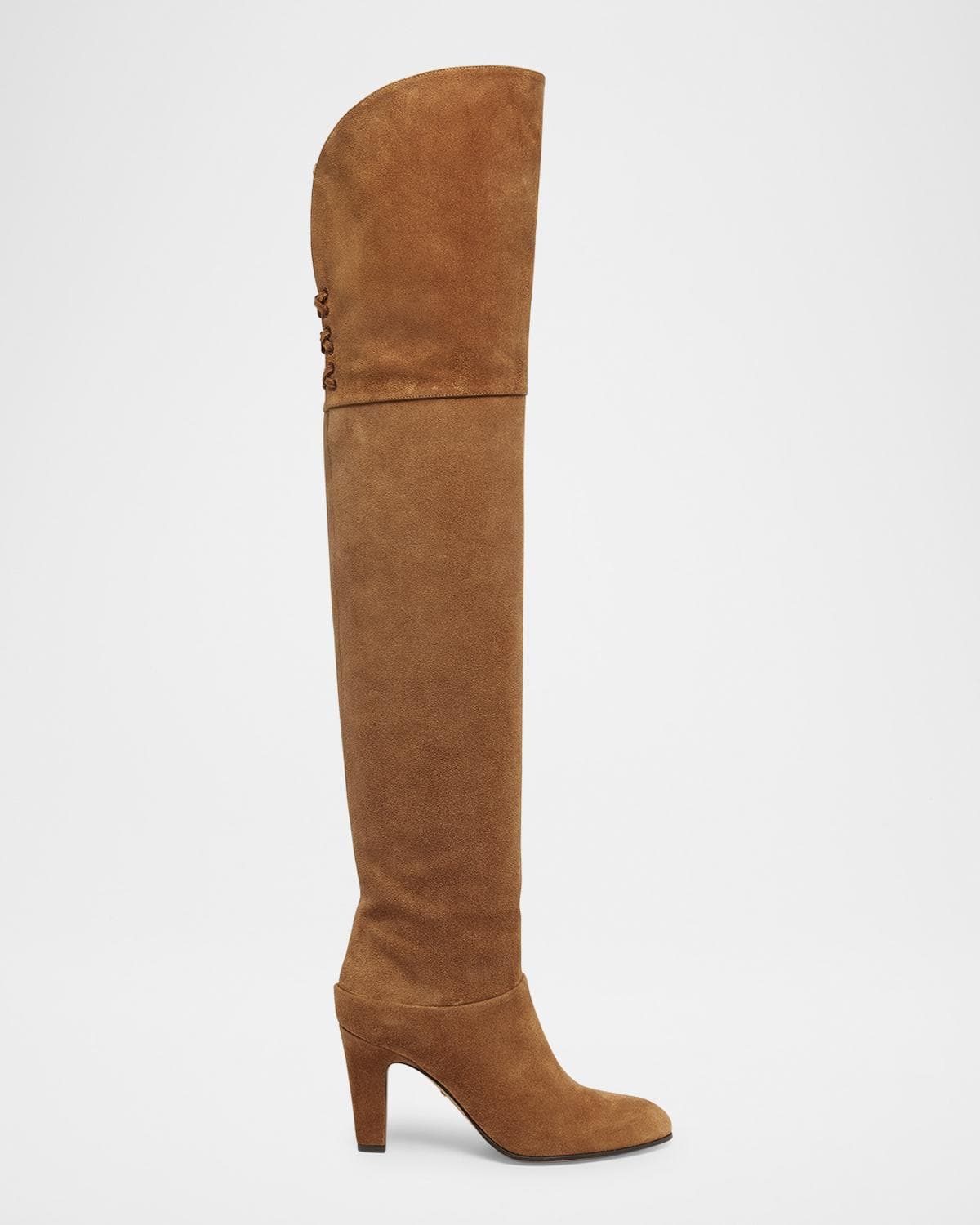 Chloe Eve Suede Over-The-Knee Boots