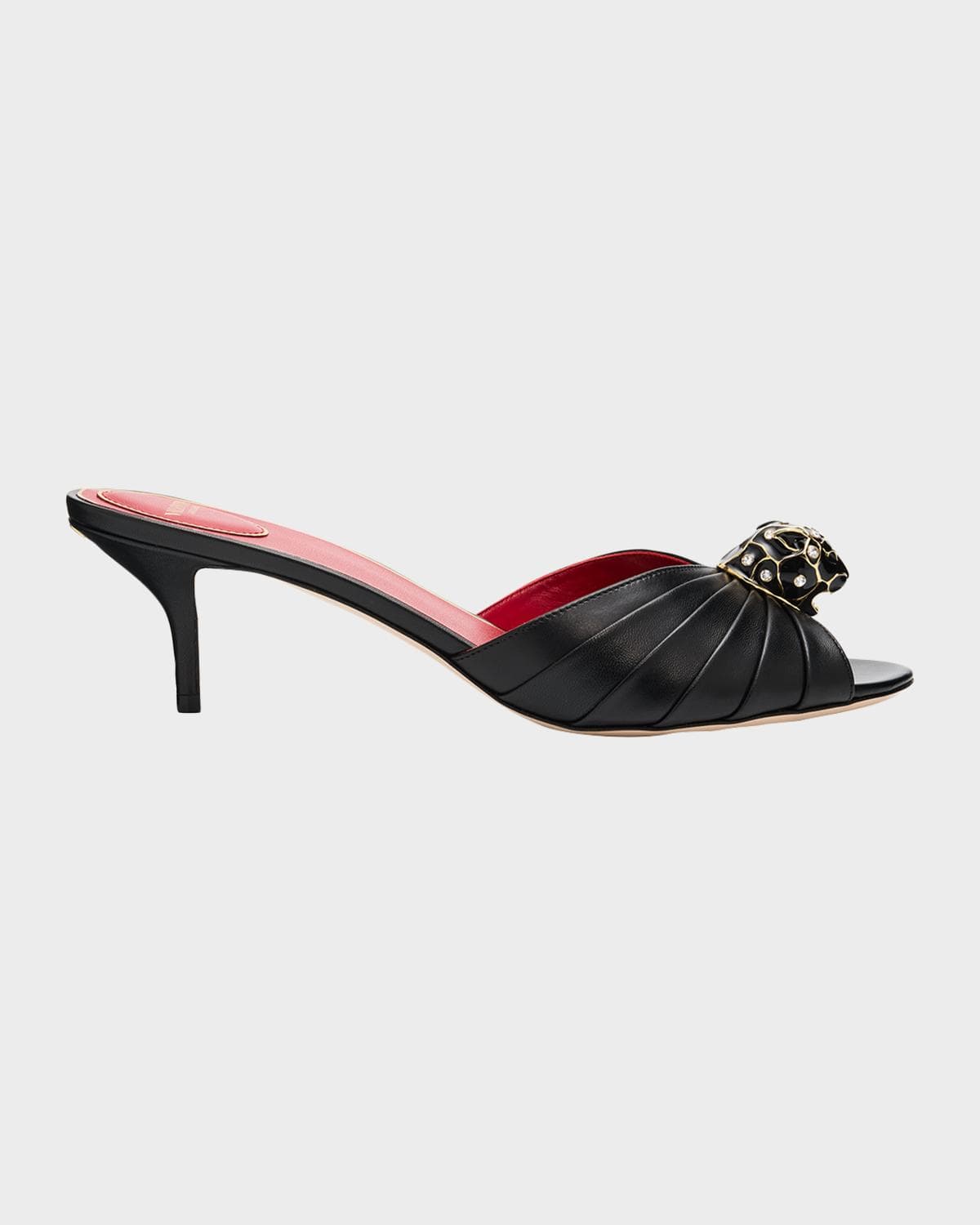 Valentino Garavani 55mm Pas De Chat Leather Mules