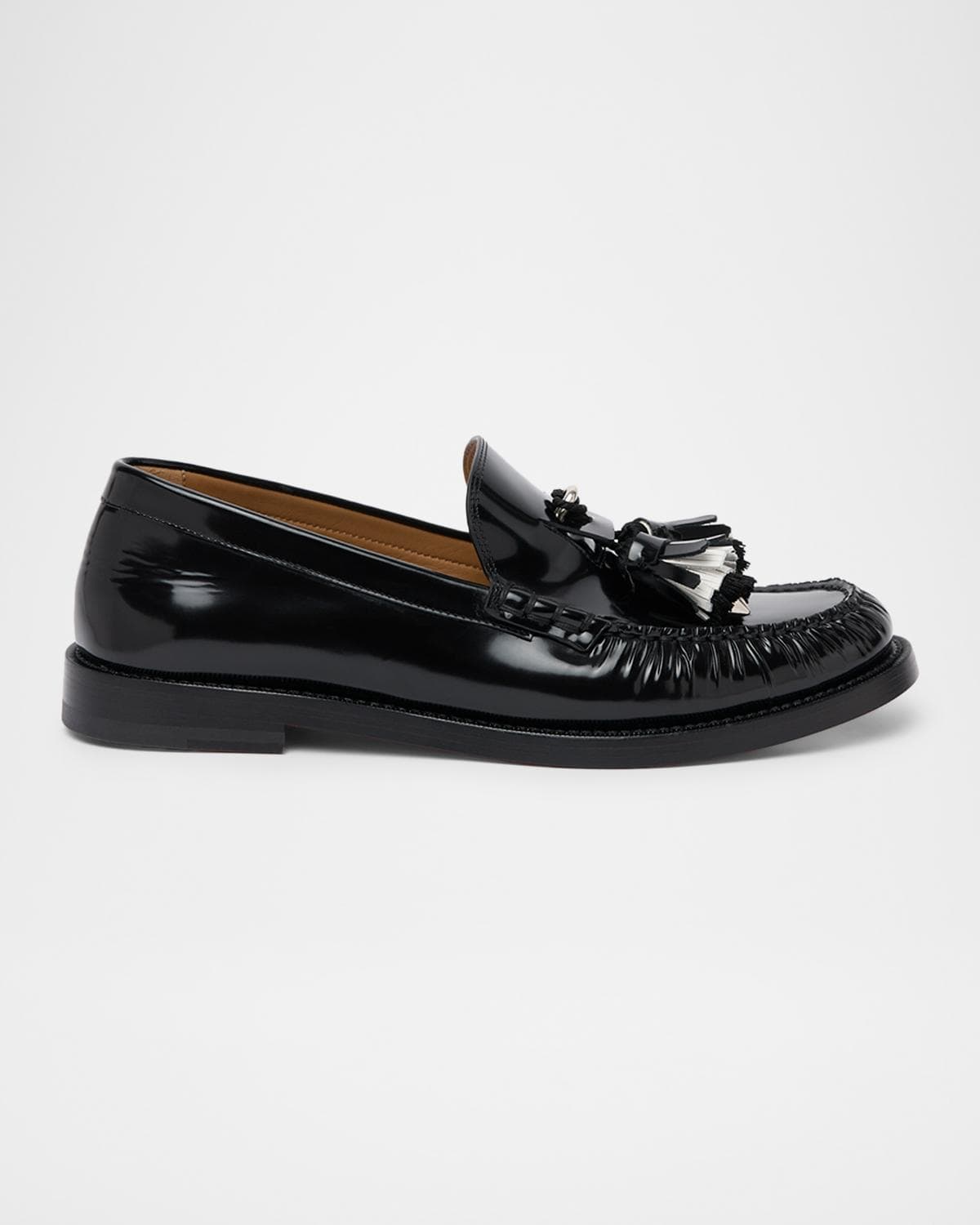 Christian Louboutin Men's Orlando Leather Tassel Penny Loafers