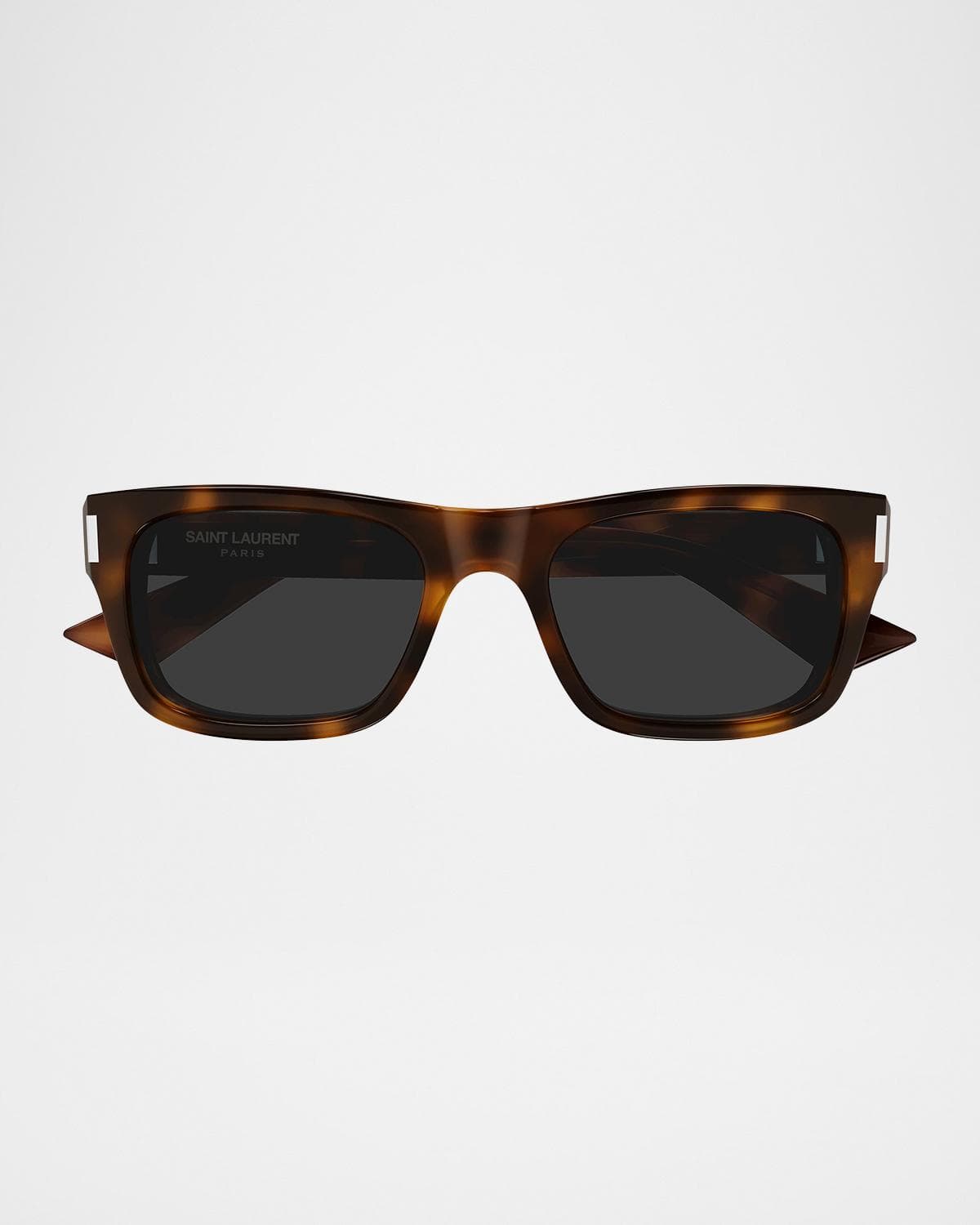 Saint Laurent Men's SL 83-002 Plastic Rectangle Sunglasses