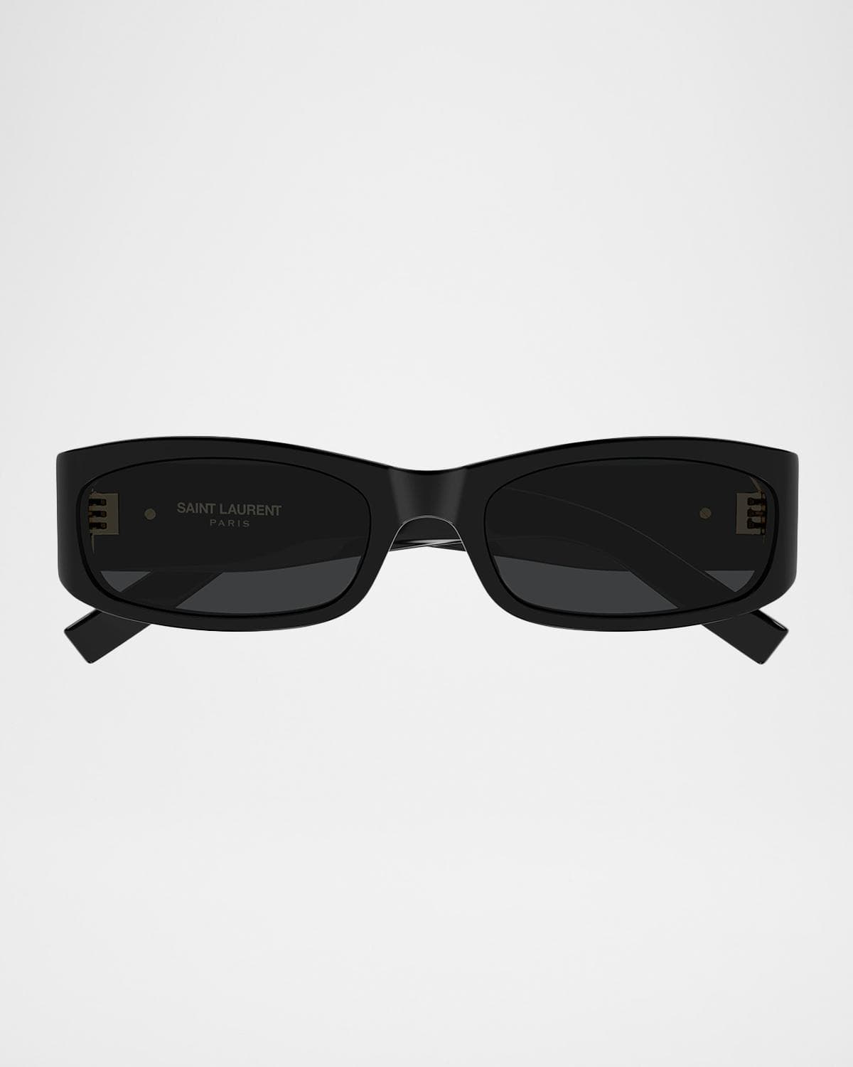 Saint Laurent YSL 55mm Acetate Rectangular Sunglasses