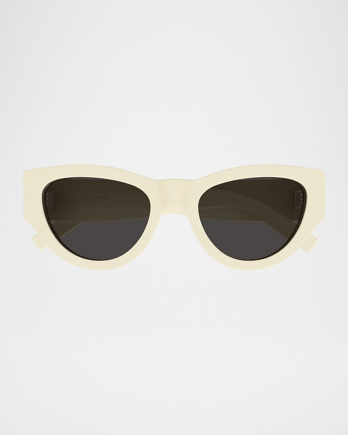 Saint Laurent Color Animation 53mm Acetate Cat-Eye Sunglasses