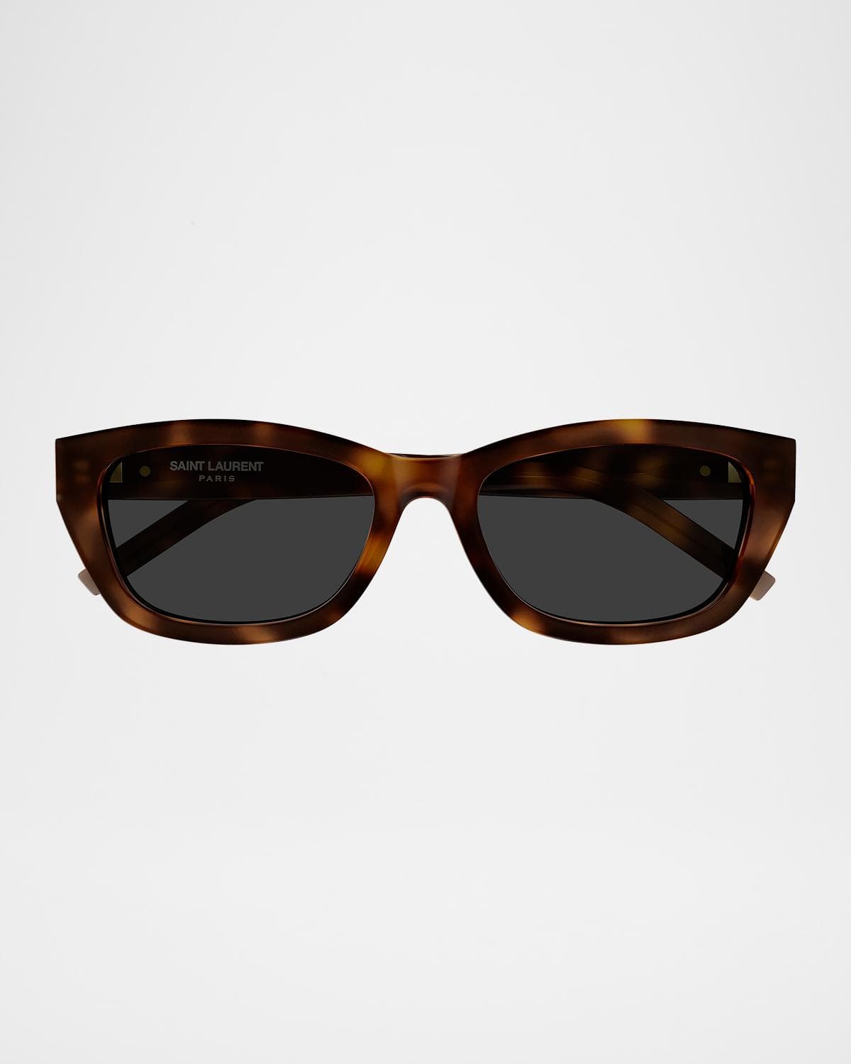 Saint Laurent YSL 55mm Acetate Rectangular Sunglasses