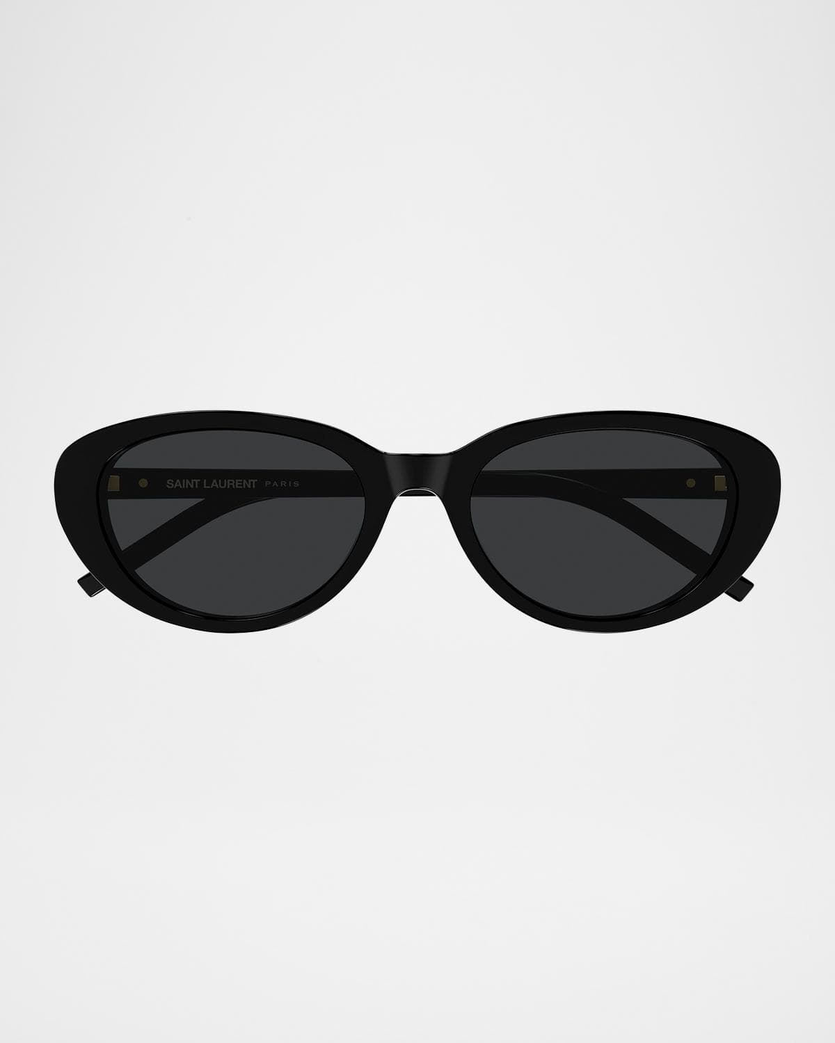 Saint Laurent 55mm Acetate Cat-Eye Sunglasses