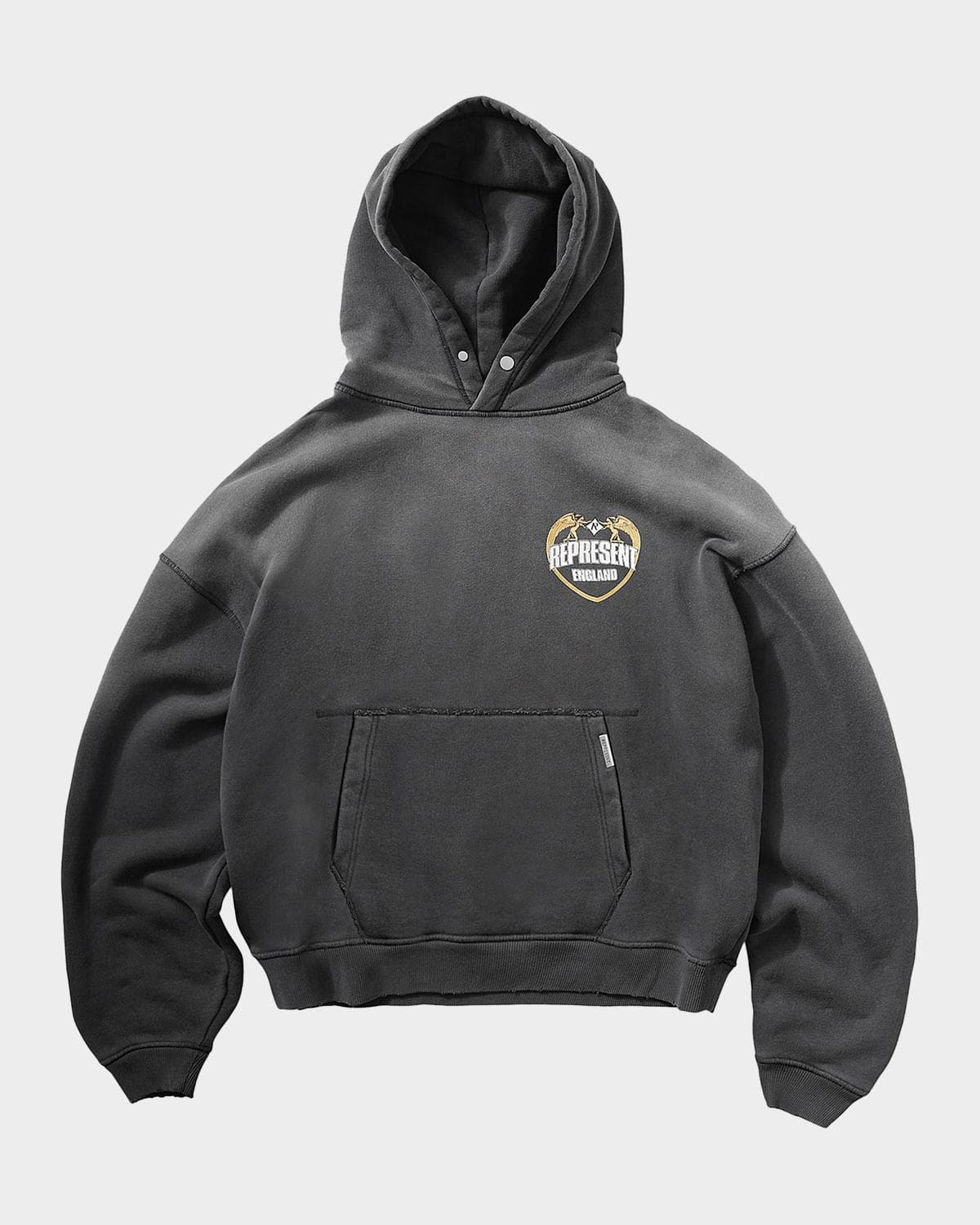 REPRESENT Men's Legacy Represent Angel Border Logo Cotton Hoodie