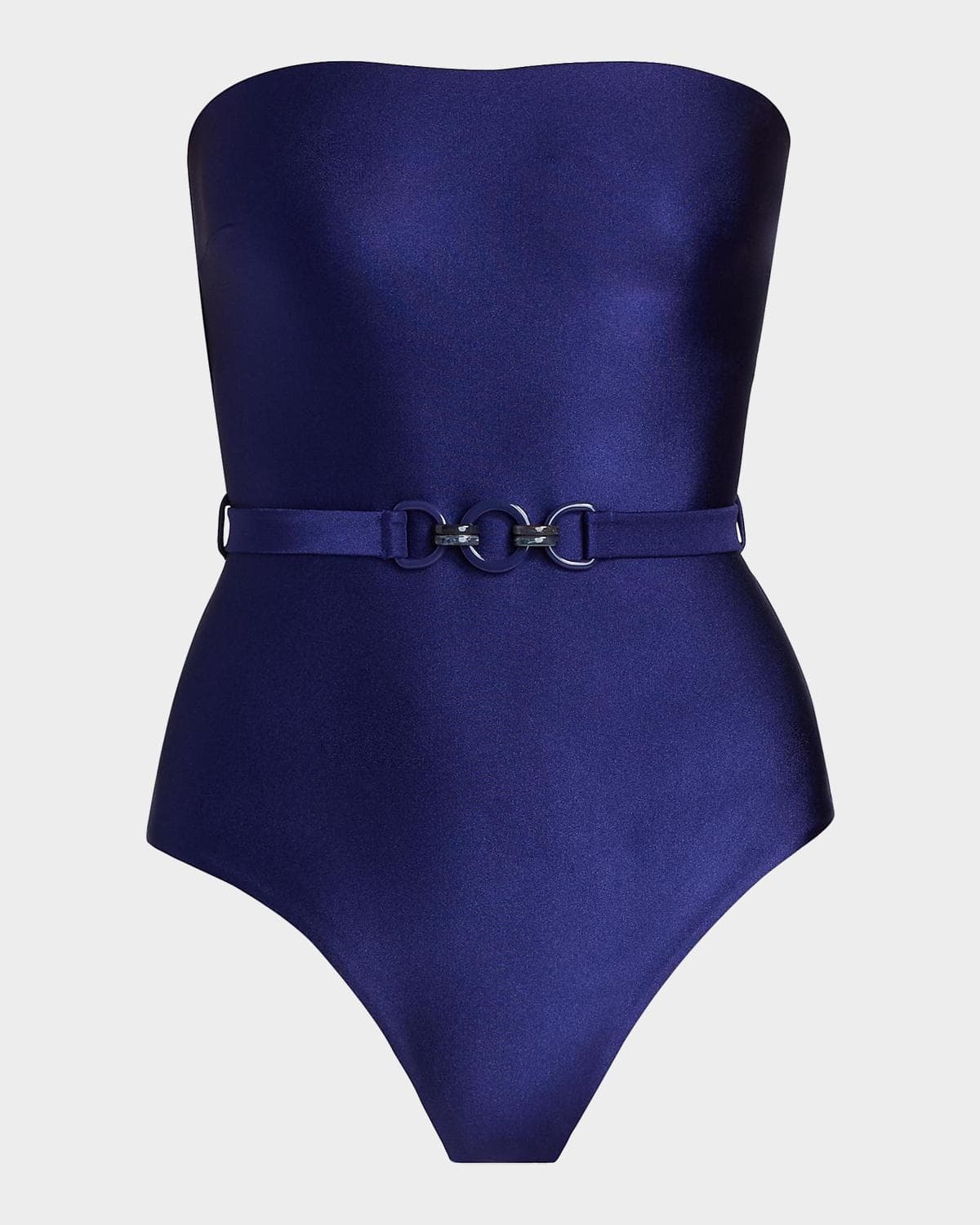 Zimmermann Patience Belted One-Piece Swimsuit