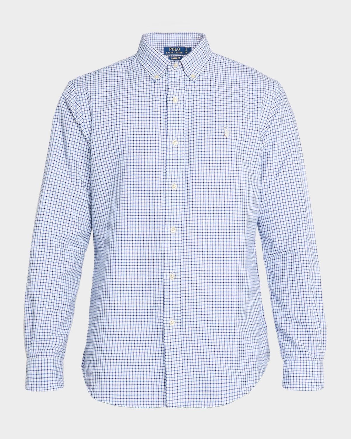 Polo Ralph Lauren Men's Classic-Fit Oxford Check Button-Down Shirt