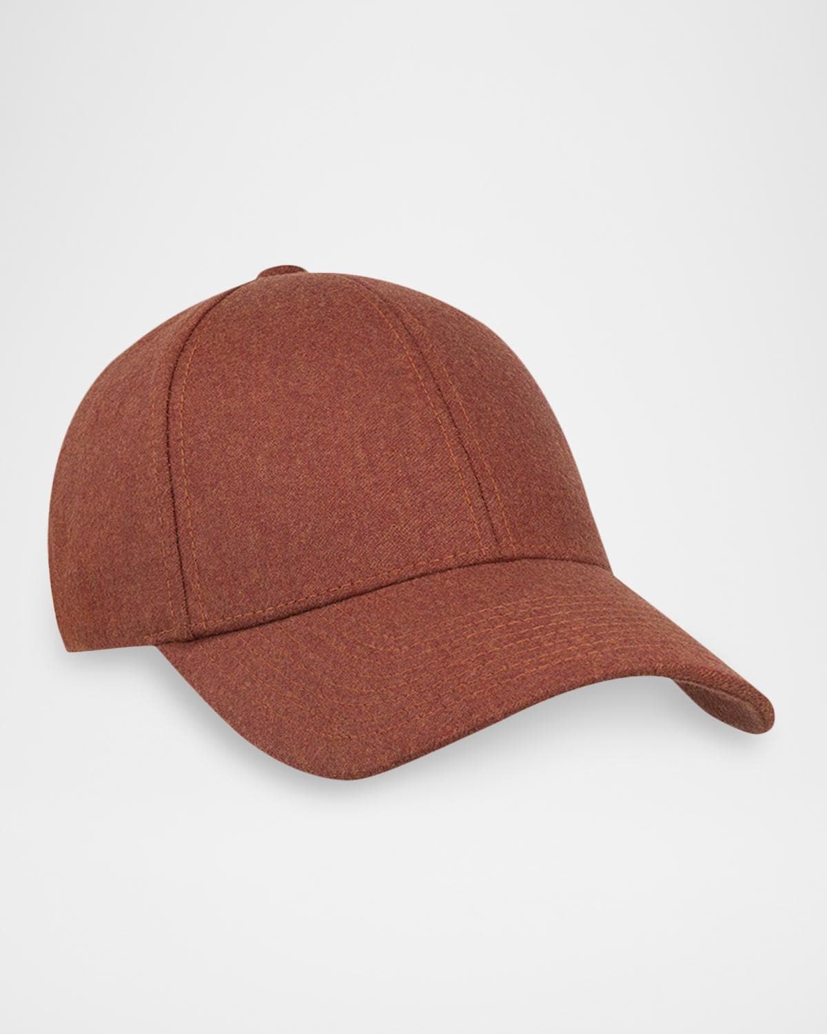 Varsity Headwear Men's Virgin Wool Mid Profile 6-Panel Baseball Cap
